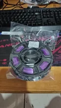 Kundenbewertungen – Seiden-PLA Filament 1,75 mm zweifarbig Blau-Lila 250 g