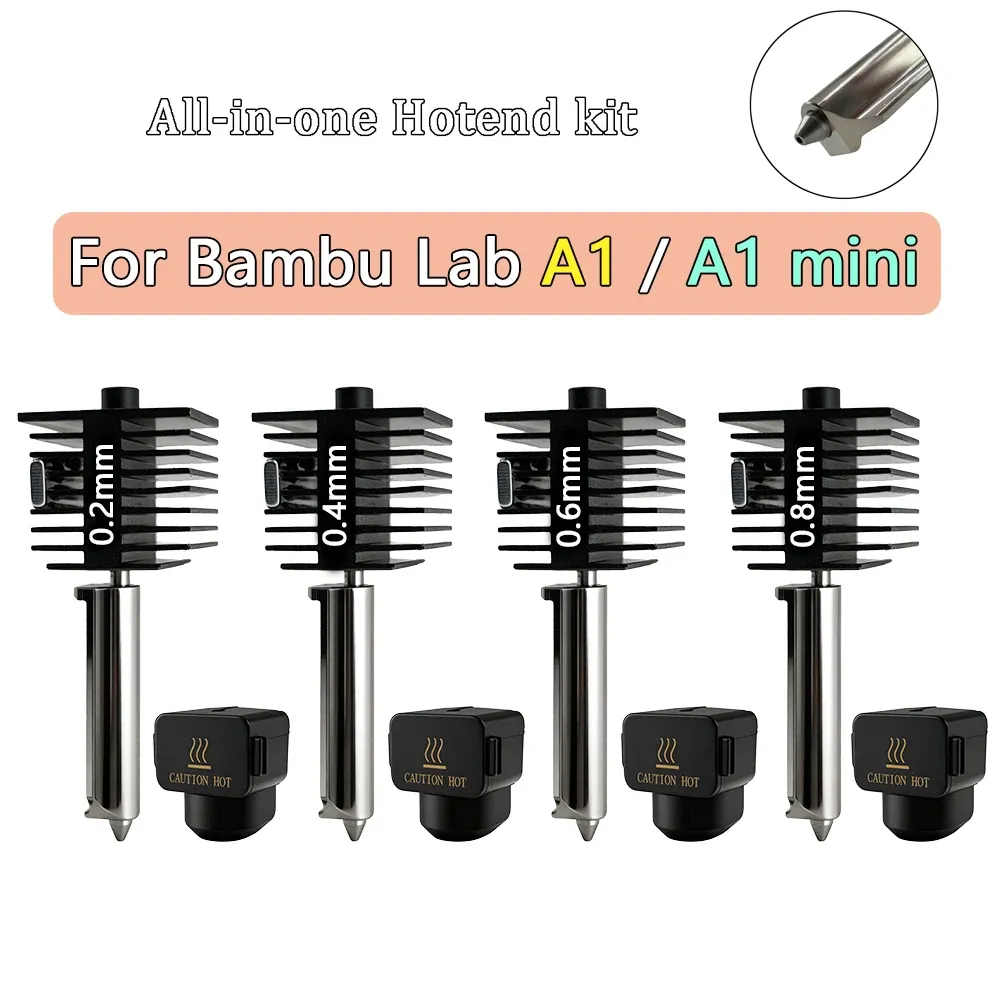 Bambu Lab A1 Mini Hotend-Kit mit gehärteter Düse