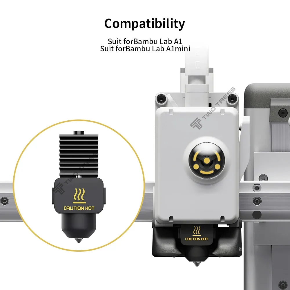Bambu Lab A1 Mini Hotend-Kit mit gehärteter Düse
