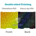 Bambu Lab H2D H2S Bauplatte PET PEI Federstahl – Farbe Chameleon-Starrysky
