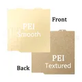 Bauplatte 184x184mm doppelseitig H1H PEY PEO PET PEI – Farbe PEI smooth-PEI