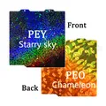 Bauplatte 184x184mm doppelseitig H1H PEY PEO PET PEI – Farbe PEO-PEY