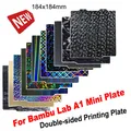 Bauplatte 184x184mm für Bambu Lab A1 Mini doppelseitig flexibel – 1