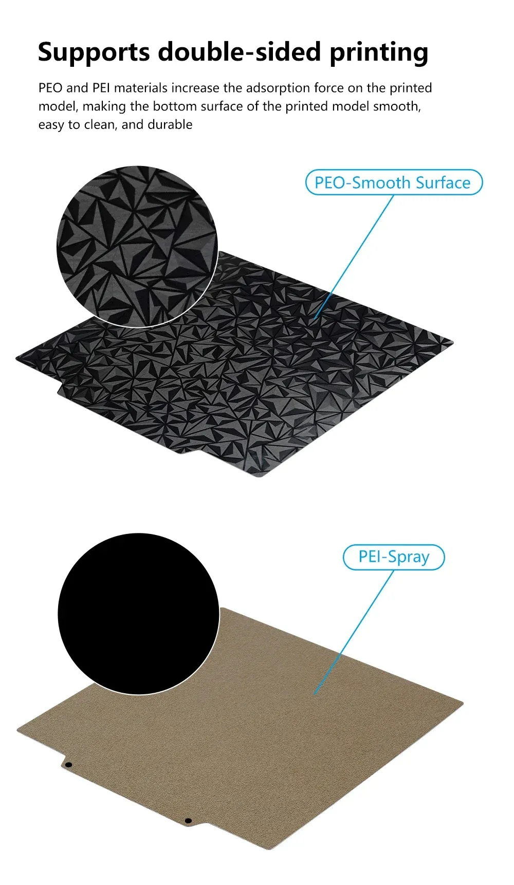 Bauplatte 235x235mm für Flashforge Adventurer 5M Pro