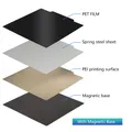 Bauplatte 235x235mm für Flashforge Adventurer 5M Pro – Farbe PET-PEI (with base)