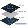 Bauplatte 235x235mm für Flashforge Adventurer 5M Pro – Farbe Stars Circle