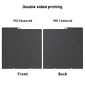 Bauplatte 264x276mm Kaltplatte doppelseitig PEI PEO PET – Farbe Black PEI no base