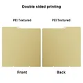 Bauplatte 264x276mm Kaltplatte doppelseitig PEI PEO PET – Farbe PEI-PEI no base