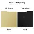 Bauplatte 264x276mm Kaltplatte doppelseitig PEI PEO PET – Farbe PET-PEI no base