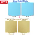 Bauplatte flexibel Federstahl 256 x 256 mm – Farbe 2pcs Build Plate
