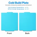 Bauplatte flexibel Federstahl 256 x 256 mm – Farbe Cold Plate no base