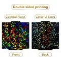 Bauplatte flexibel Federstahl 256 x 256 mm – Farbe PEY Flake-Stars