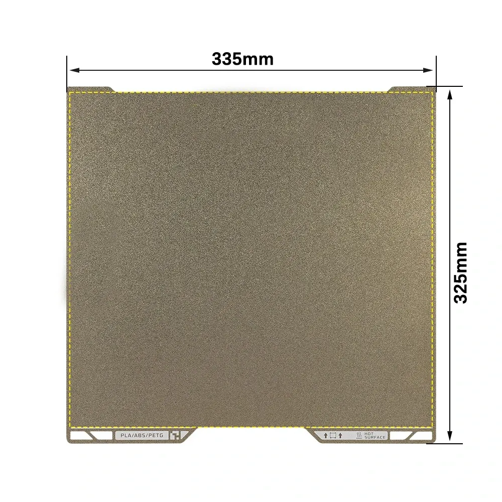 Bauplatte PEI doppelseitig 335 mm für Bambu Lab H2C