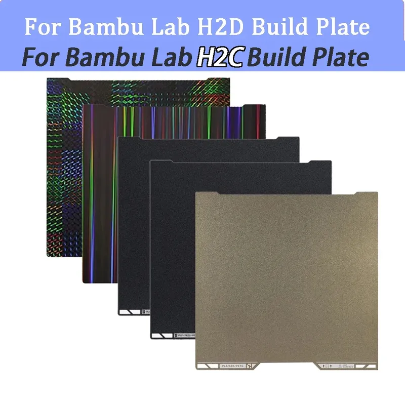 Bauplatte PEI doppelseitig 350 mm für Bambu Lab H2C