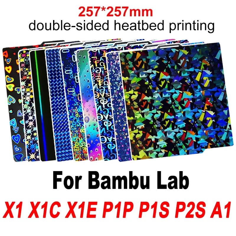 Bauplatte PEI glatt 257 mm für Bambu Lab A1