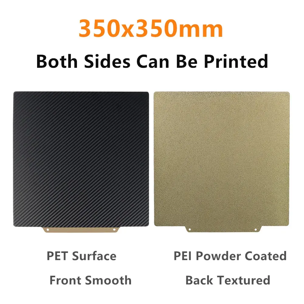 Bauplatte PEI glatt 350 mm für FYSETC Voron 2.4