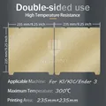 Bauplatte PEI magnetisch 235 mm für Creality K1 – 6