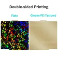 Bauplatte PEI texturiert 257 mm für Bambulab A1 – Farbe Flake-PEI