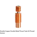 Bi-Metall-Heatbreak-Rohr Titanlegierung Rotkupfer für E3D V6 MK8 Ender 3 – 6