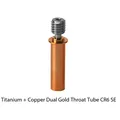 Bi-Metall-Heatbreak-Rohr Titanlegierung Rotkupfer für E3D V6 MK8 Ender 3 – Farbe CR6 SE
