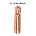 BIGTREETECH Bimetall-Heat Break V6 MK8 MK10 Throat für E3D V6 Hotend – Color MK8 Heatbreak