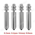 Bimetall-Düse 0,2 bis 0,6 mm für Anycubic Kobra X Combo – Farbe 4PCS - 2468
