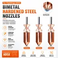 Bimetall-Düse 0,4 bis 0,8 mm gehärteter Stahl Hotend – 2