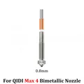 Bimetall-Düse 1,75 mm für QIDI MAX4 3D-Drucker – Color 0.8mm Nozzle