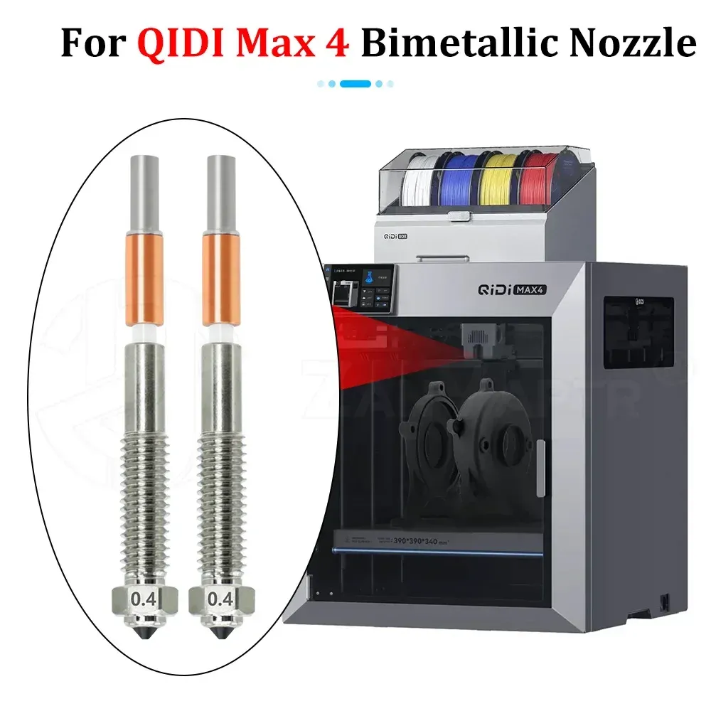 Bimetall-Düse 1,75 mm für QIDI MAX4 3D-Drucker