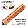 Bimetall-Düse aus Stahl und Kupfer für OrangeStorm Giga – 1