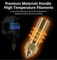 Bimetall-Vulkandüse 0,2 bis 0,8 mm für Creality Ender 3 V3 KE – 3