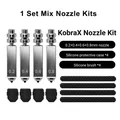 Bimetallische Hotend-Düse 0,2-0,8 mm für Kobra X – Farbe 1Set Mix Nozzle Kits
