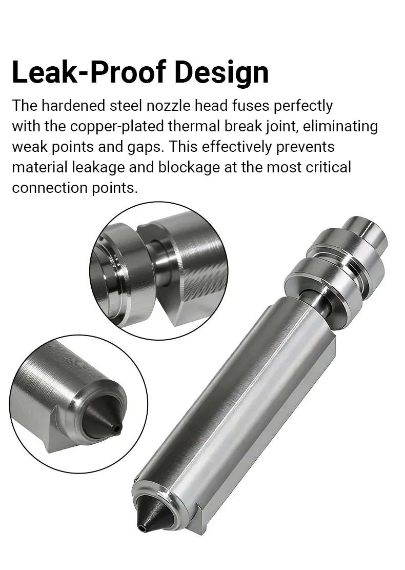 Bimetallische Hotend-Düse 0,2-0,8 mm für Kobra X