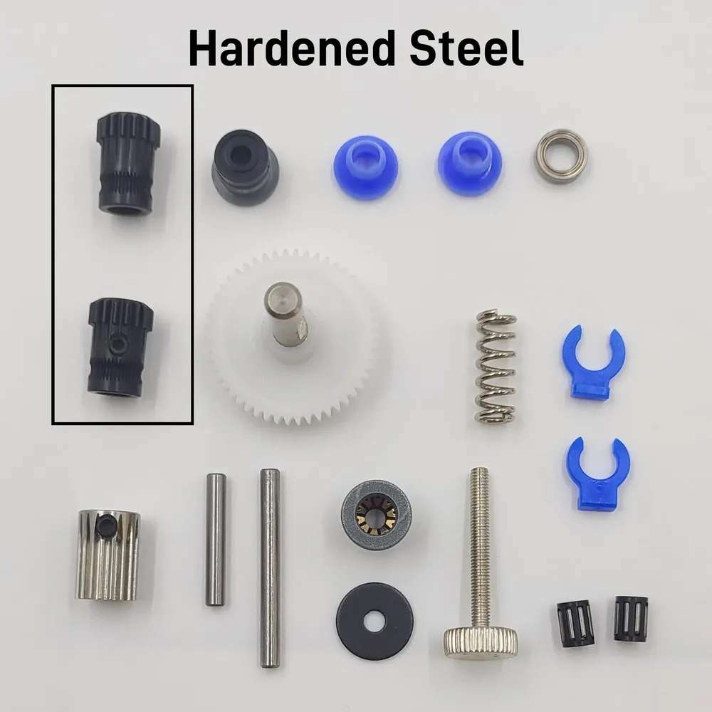 BMG Extruder-Kit Dual-Drive-Zahnrad gehärteter Stahl für Prusa