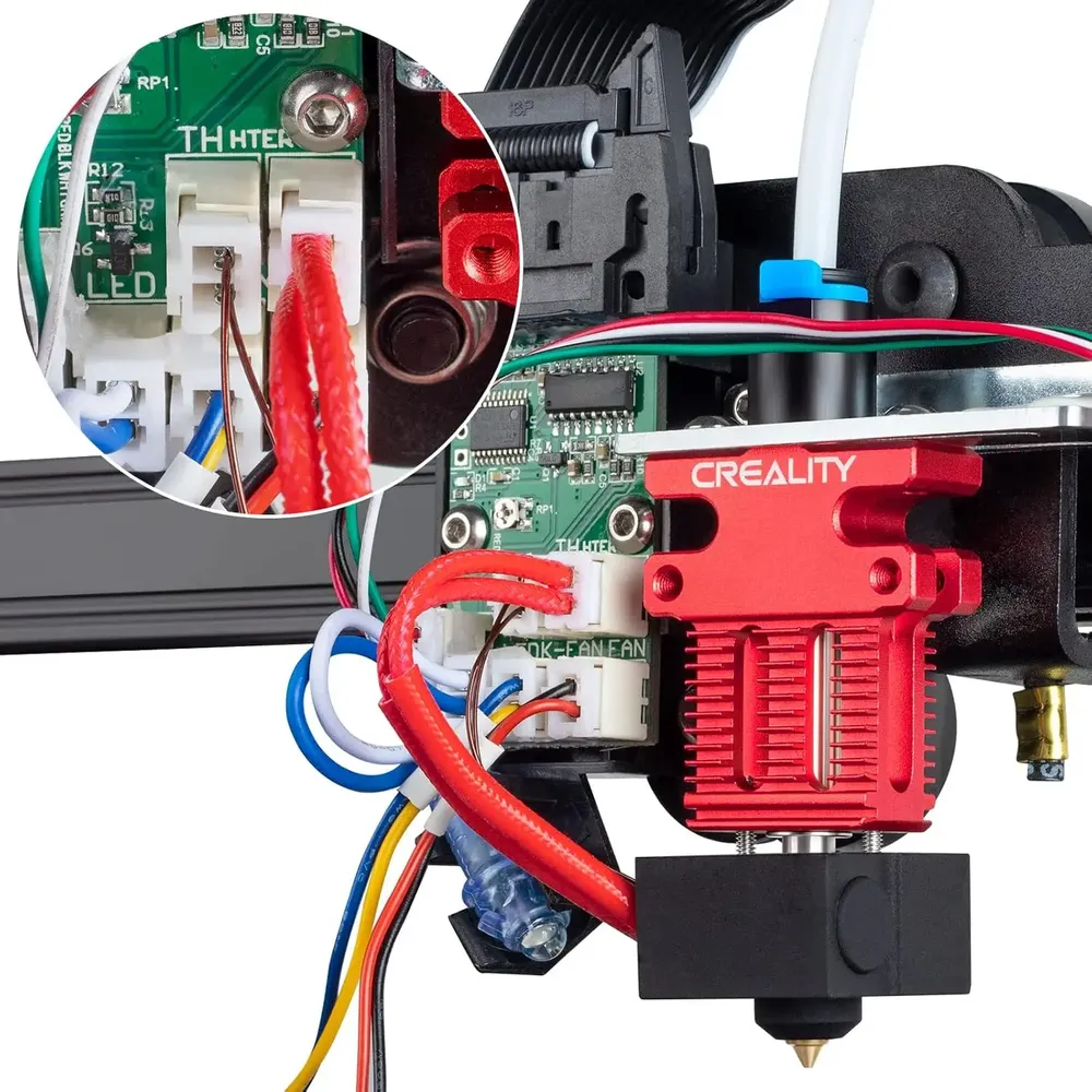 CR6 SE Hotend-Extruder-Kit mit Düse und Socke