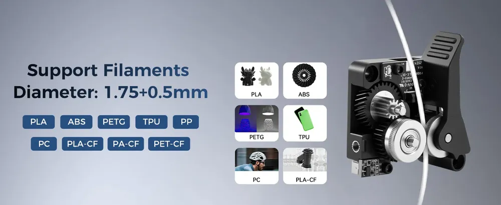 Creality K2 Plus Extruder Getriebe Kit für 3D-Drucker