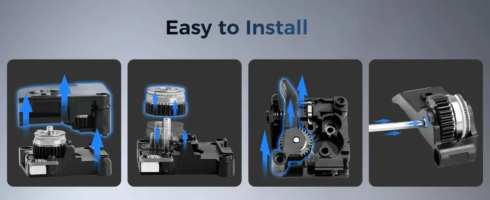 Creality K2 Plus Extruder Getriebe Kit für 3D-Drucker