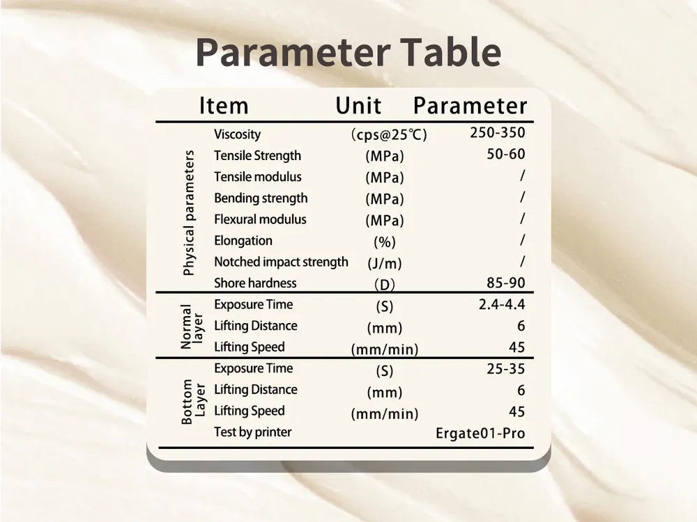 Dentalharz 405 nm hohe Präzision 1 kg