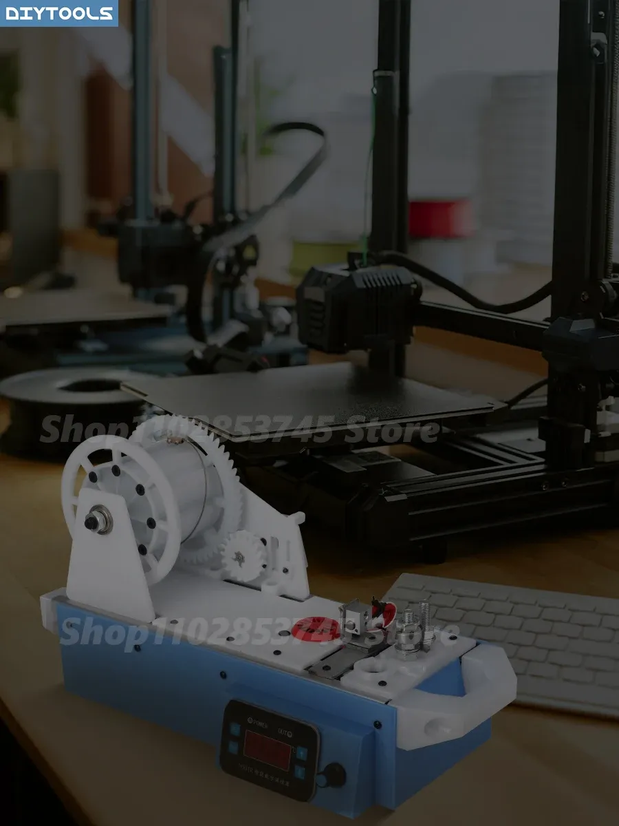 Desktop-Extruder für PET-Flaschen-Filament 1,75 mm mit Wickler