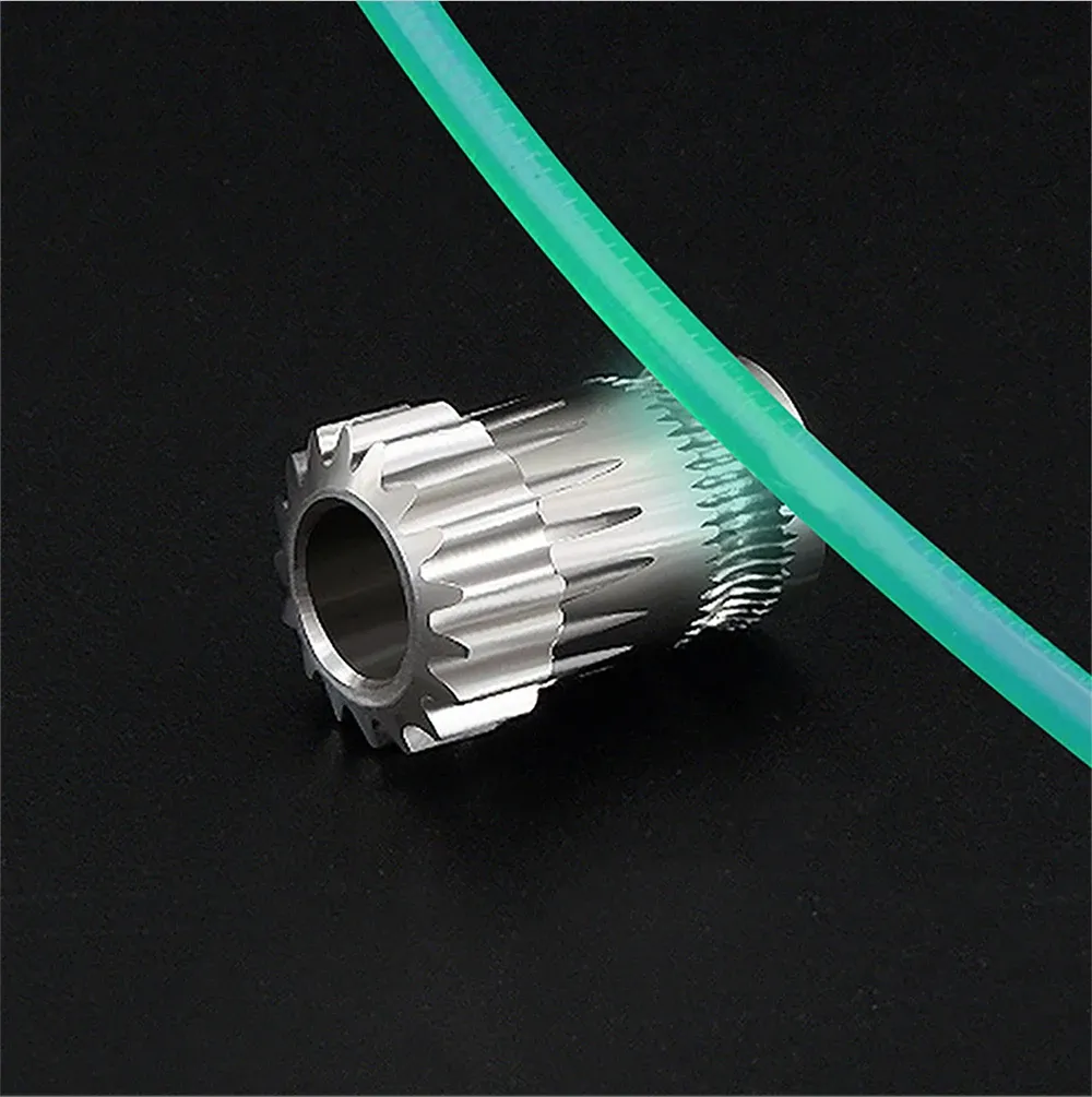 Doppelantriebszahnrad gehärteter Stahl für BMG Prusa Bowden Extruder