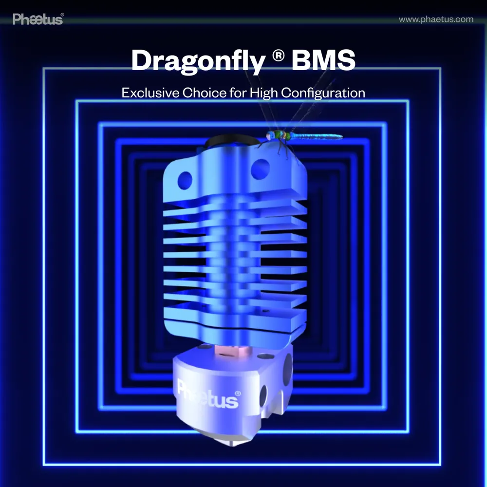 Dragonfly Hotend mit Bimetall-Heatbreak für Ender und CR10 Serie