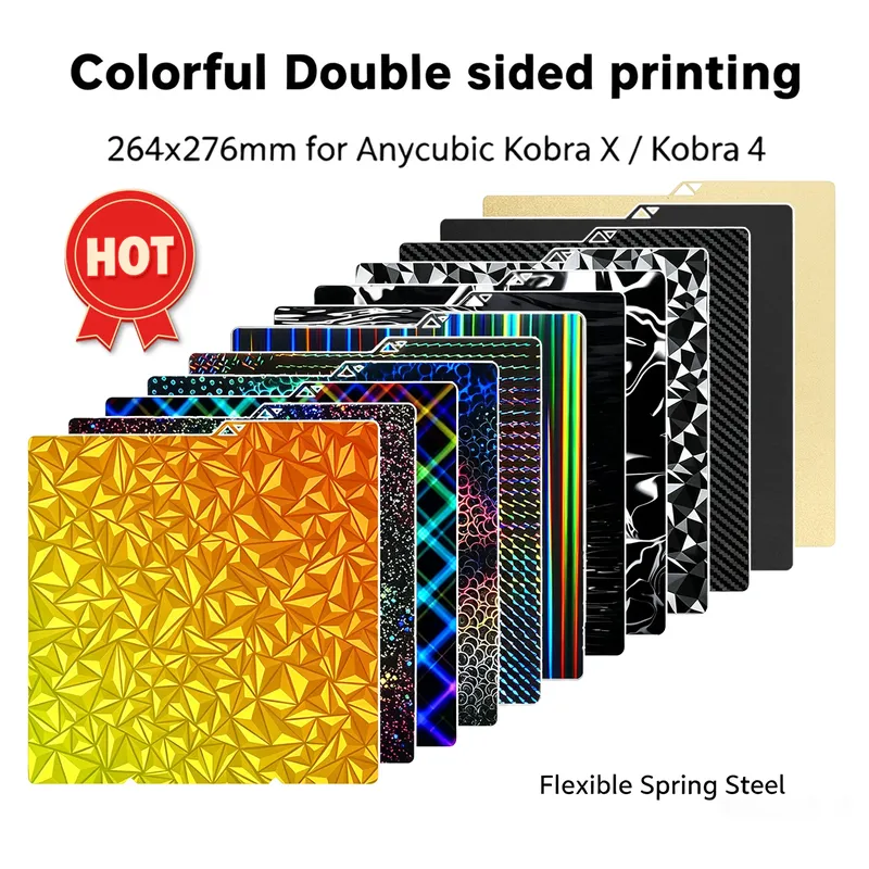 Druckplatte PEI Chameleon für Anycubic Kobra 4
