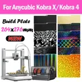 Druckplatte PEI PEO 264x276mm für Anycubic Kobra S1 X 4 – 1