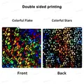Druckplatte PEI PEO 264x276mm für Anycubic Kobra S1 X 4 – Farbe Stars-flake