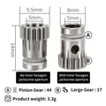 Dual-Drive-Extruder-Kit gehärteter Stahl für BMG Prusa Bowden – 2