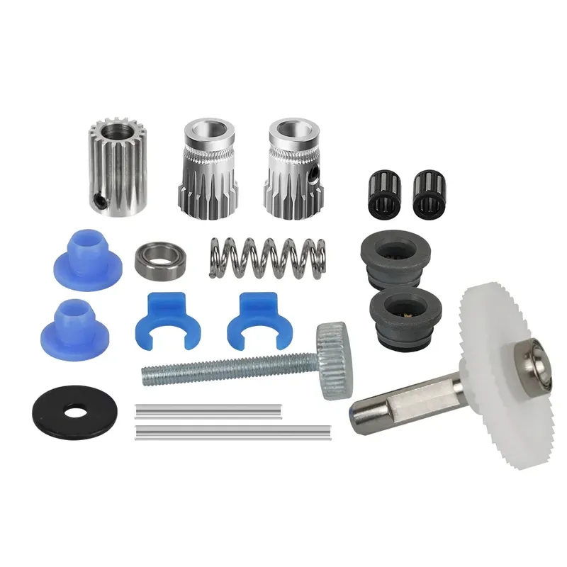Dual Drive Gear Extruder Kit gehärteter Stahl für BMG Prusa