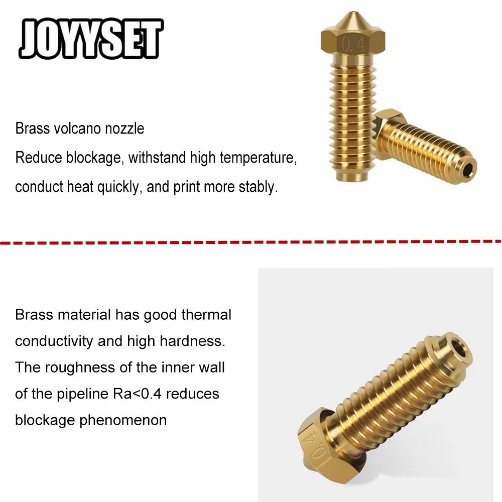 Düse 0,2-1,0 mm aus Stahl/Messing für Kobra 2