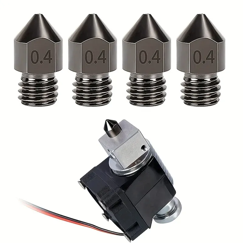 Düse aus gehärtetem Stahl 0,2 bis 1,0 mm für 3D-Drucker