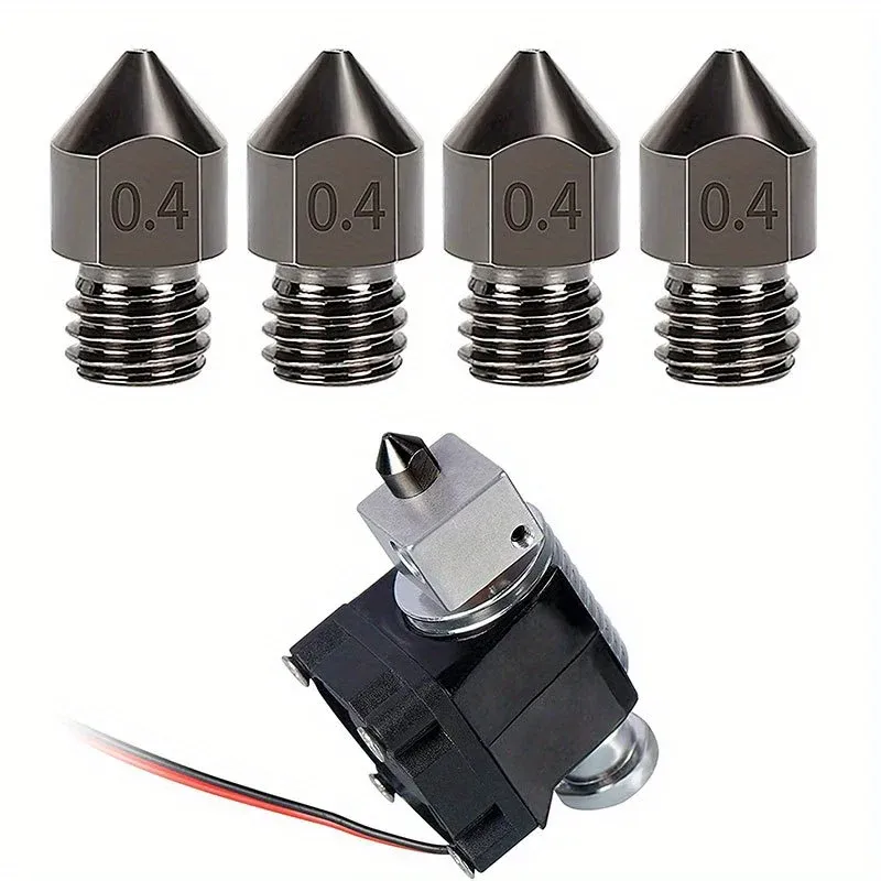 Düse aus gehärtetem Stahl 0,2 bis 1,0 mm für 3D-Drucker