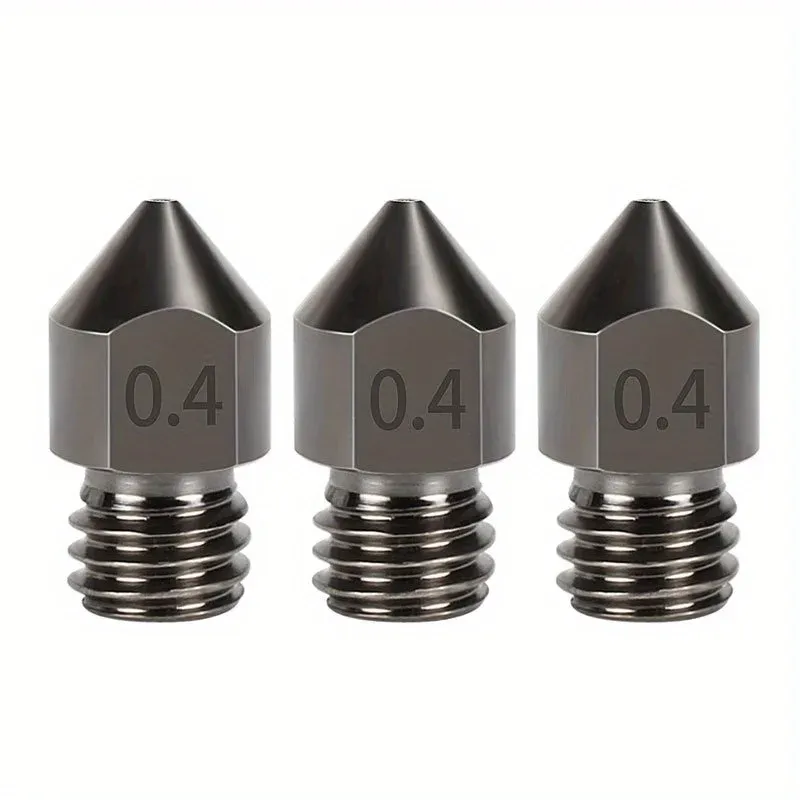 Düse aus gehärtetem Stahl 0,2 bis 1,0 mm für 3D-Drucker